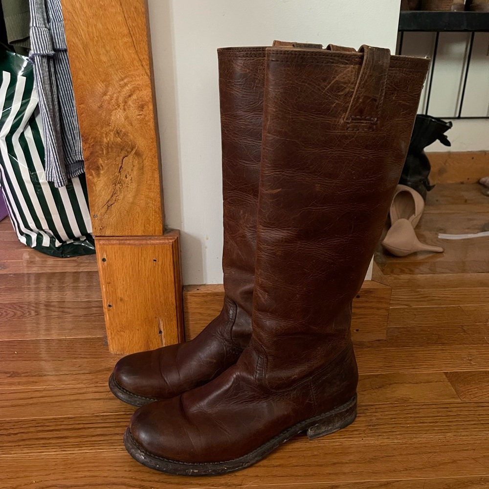 Tall Frye boots